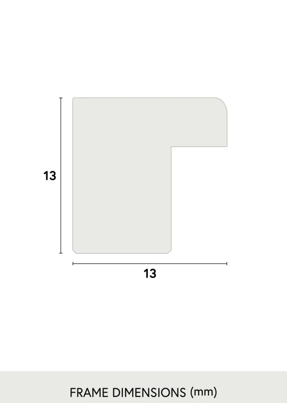 Ram Galant Glas Guld 20x20 cm