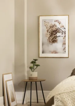 Ram Galant Guld 40x50 cm - Dubbel Passepartout Vit 29,7x42 cm (A3)