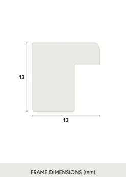 Ram Galant Svart 30x40 cm - Passepartout Vit 21x29,7 cm (A4)