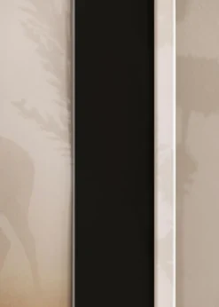 Ram Galant Vit 40x50 cm - Passepartout Svart 28x35 cm