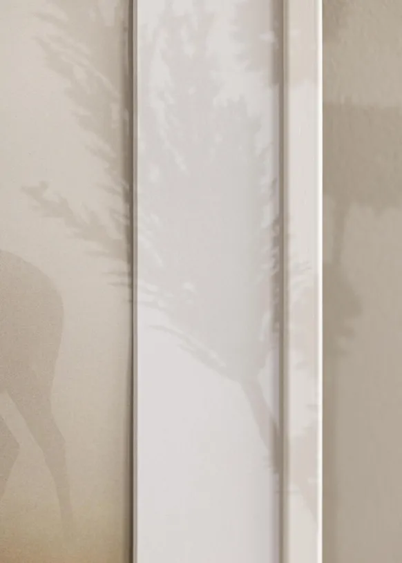 Ram Galant Vit 40x50 cm - Passepartout Vit 27,5x37 cm