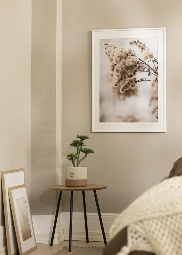Ram Galant Vit 40x50 cm - Passepartout Vit 27,5x37 cm