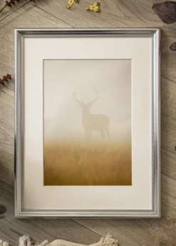 Ram Gala Silver 40x50 cm - Passepartout Vit 29,7x42 cm (A3)