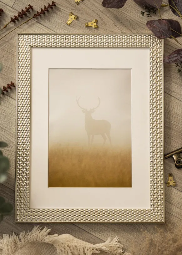 Ram Grace Silver 13x18 cm - Passepartout Vit B7 88x125 mm