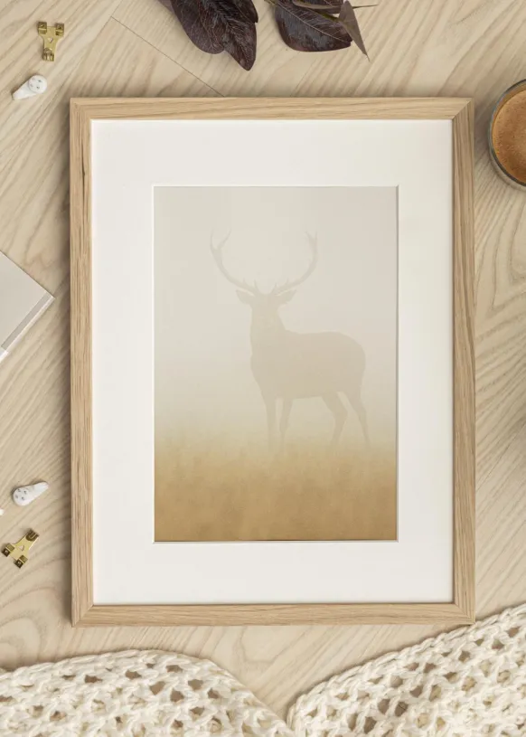 Ram Grimsåker Glas Ek 60x90 cm