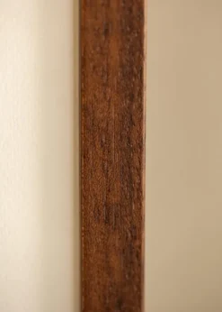 Ram Hermes Teak 40x50 cm - Passepartout Vit 29x39 cm