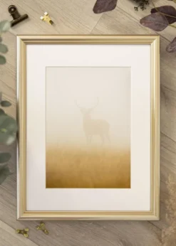 Ram Högbo Silver - Valfri Storlek (Akrylglas)