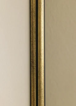 Ram Horndal Guld 24x30 cm - Passepartout Vit 18x24 cm