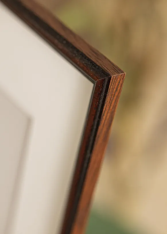 Ram Horndal Valnöt 18x18 cm