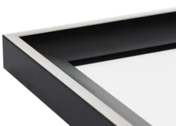 Ram Öjaren Glas Svart-silver 60x80 cm