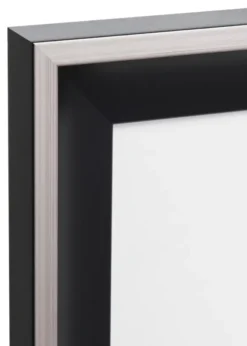 Ram Öjaren Glas Svart-silver 15x21 cm (A5)