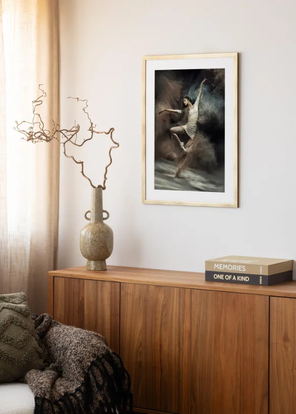 Ram Jämtland Guld 35x40 cm