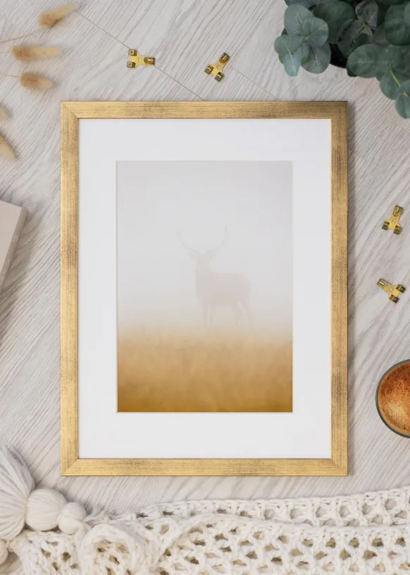 Ram Jämtland Guld 16x21 cm