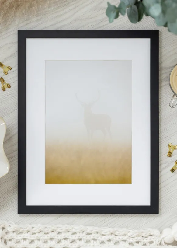 Ram Jämtland Svart 61x76 cm