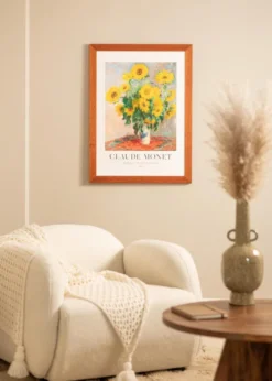 Ram Juno Körsbär 40x50 cm - Passepartout Vit 27x35 cm