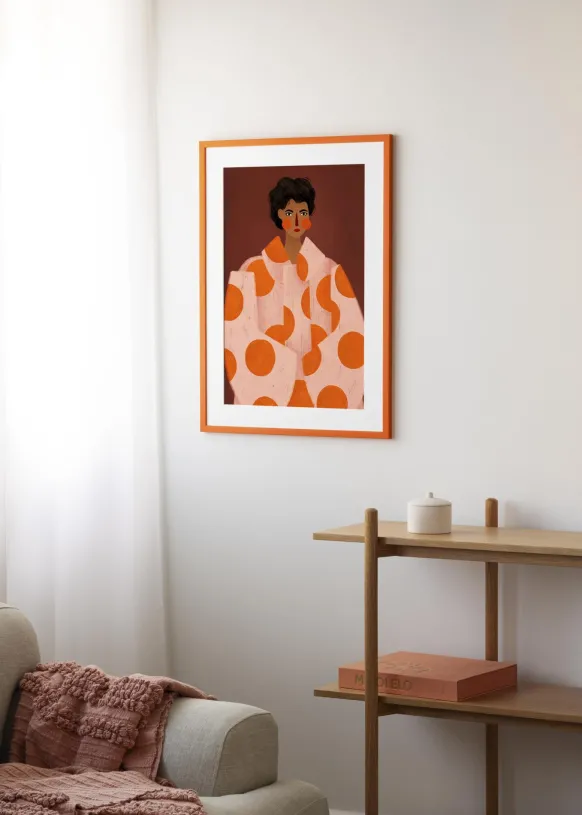 Ram Kent Orange 50x50 cm