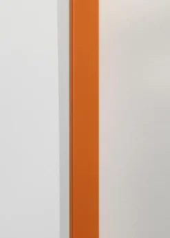 Ram Kent Orange 30x40 cm - Passepartout Vit 18x27 cm
