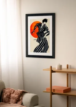 Ram Lund Svart 50x70 cm