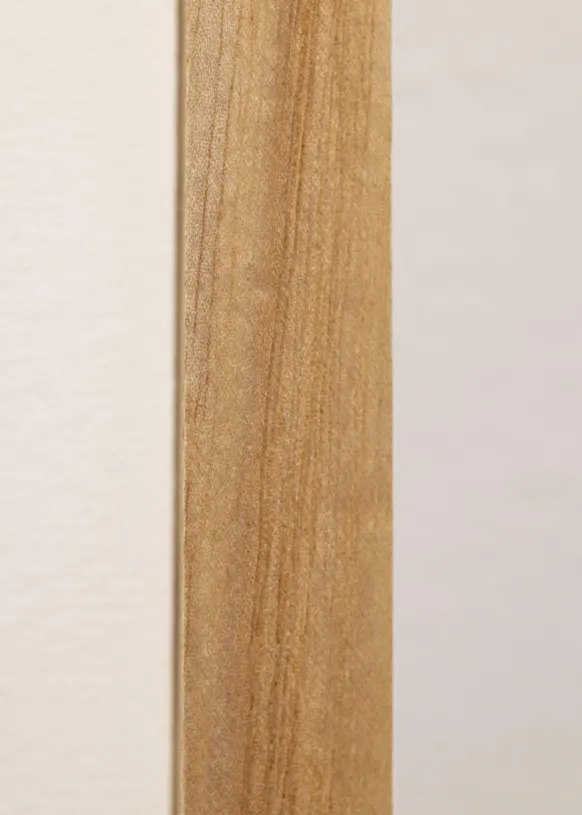 Ram Massiv Ek 70x100 cm - Passepartout Vit 24x36 inches