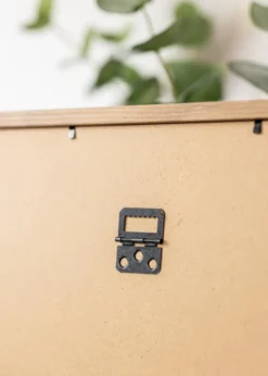 Ram Modern Teak 30x40 cm - Passepartout Vit 20x30 cm