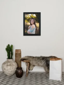 Ram Mora Premium Svart 50x70 cm