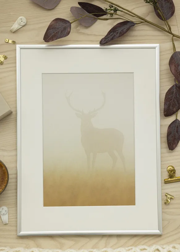 Ram New Lifestyle Glas Silver 24x30 cm