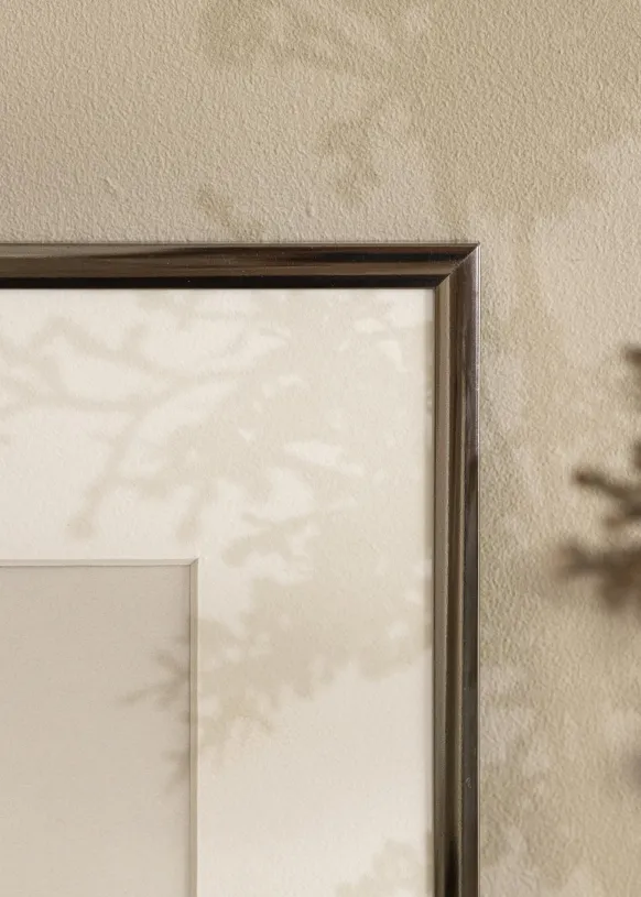 Ram New Lifestyle Glas Stål - 42x59,4 cm (A2)