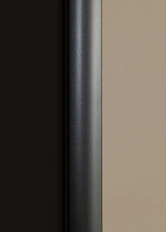 Ram New Lifestyle Matt Svart 50x70 cm - Passepartout Svart 42x59,4 cm (A2)
