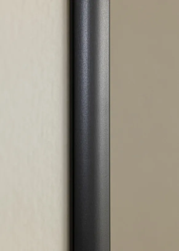 Ram New Lifestyle Matt Svart 35x50 cm - Passepartout Vit 11x17 inches