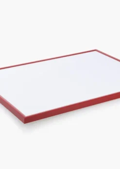 Ram New Lifestyle Medium Red 70x100 cm - Passepartout Vit 59,4x84 cm (A1)
