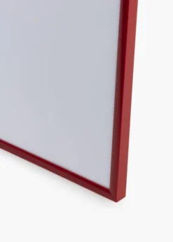 Ram New Lifestyle Medium Red 70x100 cm - Passepartout Vit 59,4x84 cm (A1)