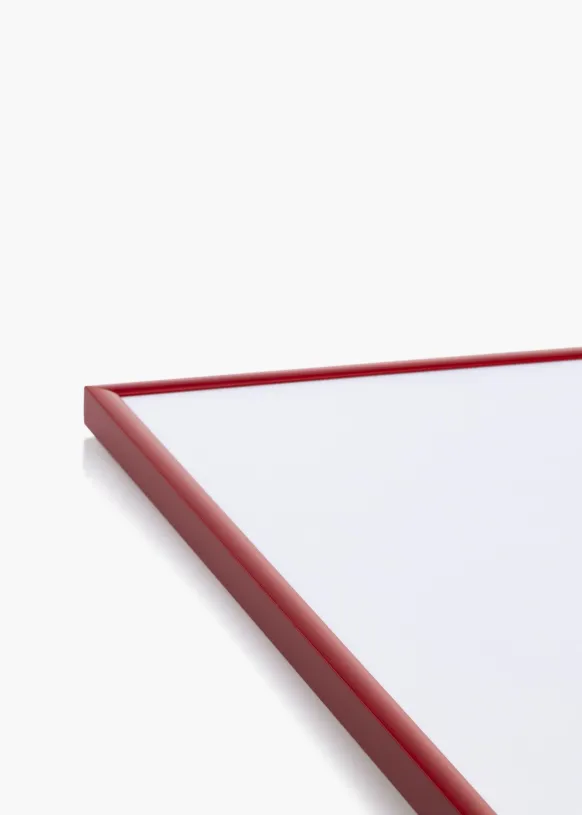 Ram New Lifestyle Medium Red 70x100 cm - Passepartout Vit 59,4x84 cm (A1)