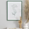 Ram New Lifestyle Moss Green 70x100 cm - Passepartout Vit 62x93 cm