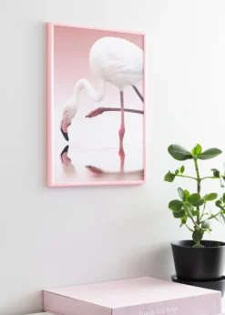 Ram New Lifestyle Rosa 20x30 cm - Passepartout Vit 15x21 cm (A5)