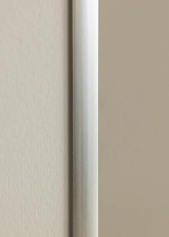 Ram New Lifestyle Silver 60x80 cm - Passepartout Vit 50x70 cm