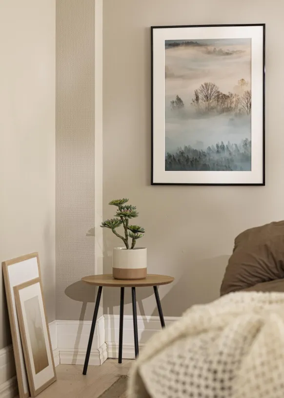 Ram New Lifestyle Svart 42x70 cm - Passepartout Vit 33x60 cm
