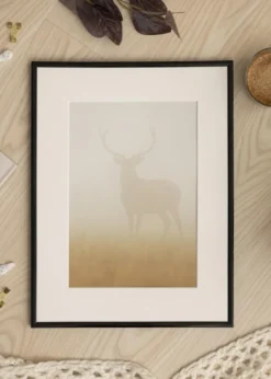 Ram New Lifestyle Svart 45x60 cm - Passepartout Vit 30x45 cm