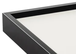 Ram Nielsen Premium Alpha Glas Blank Svart 70x100 cm