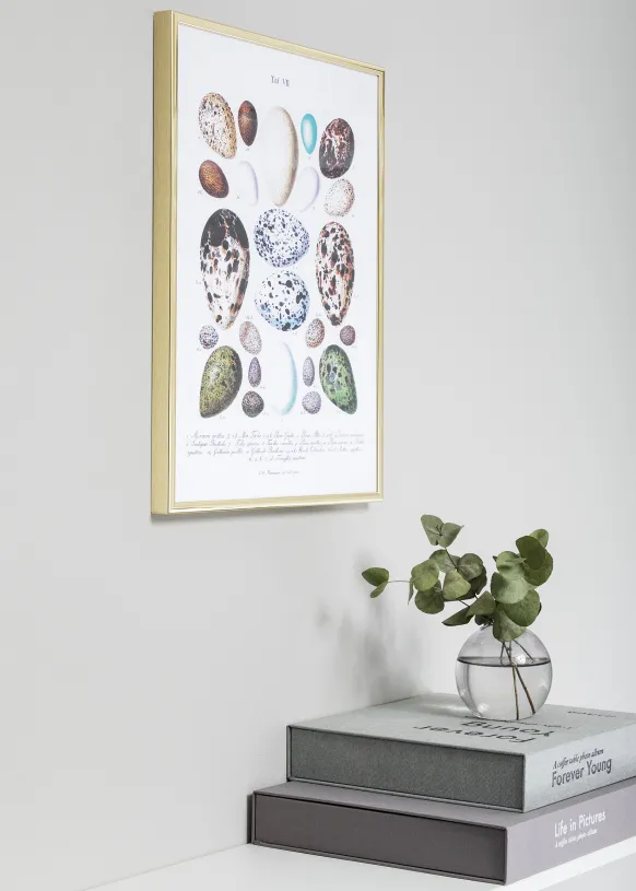 Ram Nielsen Premium Classic Glas Guld 70x100 cm
