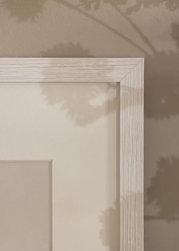 Ram Nielsen Premium Quadrum Glas Snövit 40x50 cm