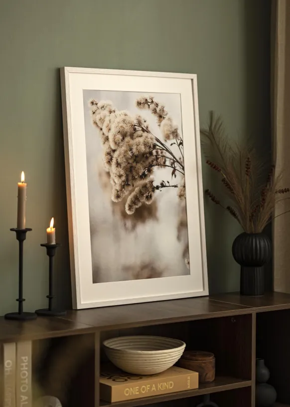 Ram Nielsen Premium Quadrum Glas Snövit 40x50 cm