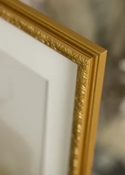 Ram Nostalgia Glas Guld 60x80 cm