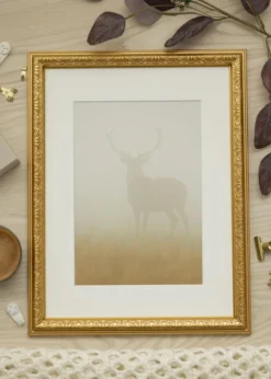 Ram Nostalgia Glas Guld 13x18 cm