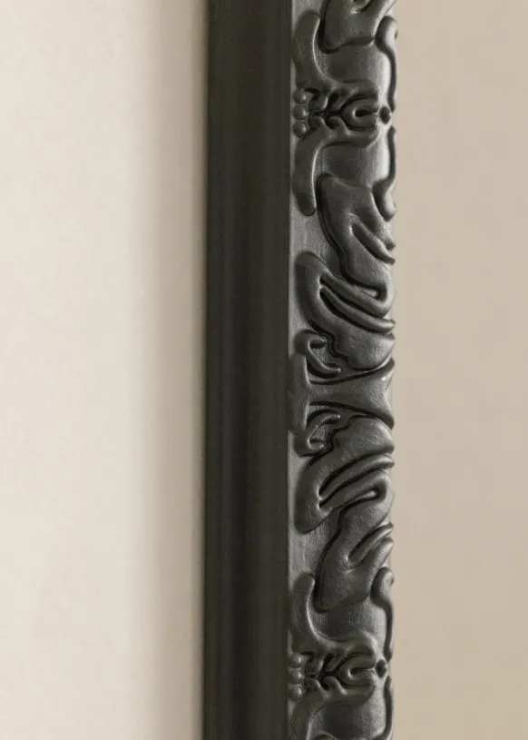Ram Nostalgia Glas Svart 50x70 cm