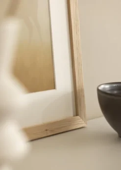 Ram Oak Wood 24x30 cm - Passepartout Vit 6x8 inches