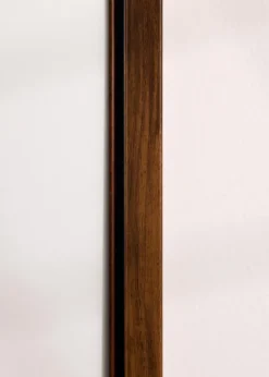 Ram Obsidian Valnöt 50x70 cm - Passepartout Vit 40,64x58,42 cm