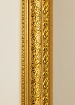 Ram Ornate Guld 20x30 cm - Passepartout Vit 9x11 cm