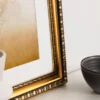 Ram Ornato Guld 30x40 cm - Dubbel Passepartout Vit 21x29,7 cm (A4)