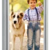 Ram Pla-style Glas Silver 15x22 cm