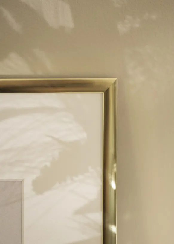 Ram Poster Frame Aluminum Glas Gold 30x40 cm